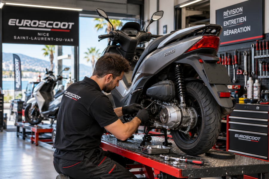 Révision entretien de scooter